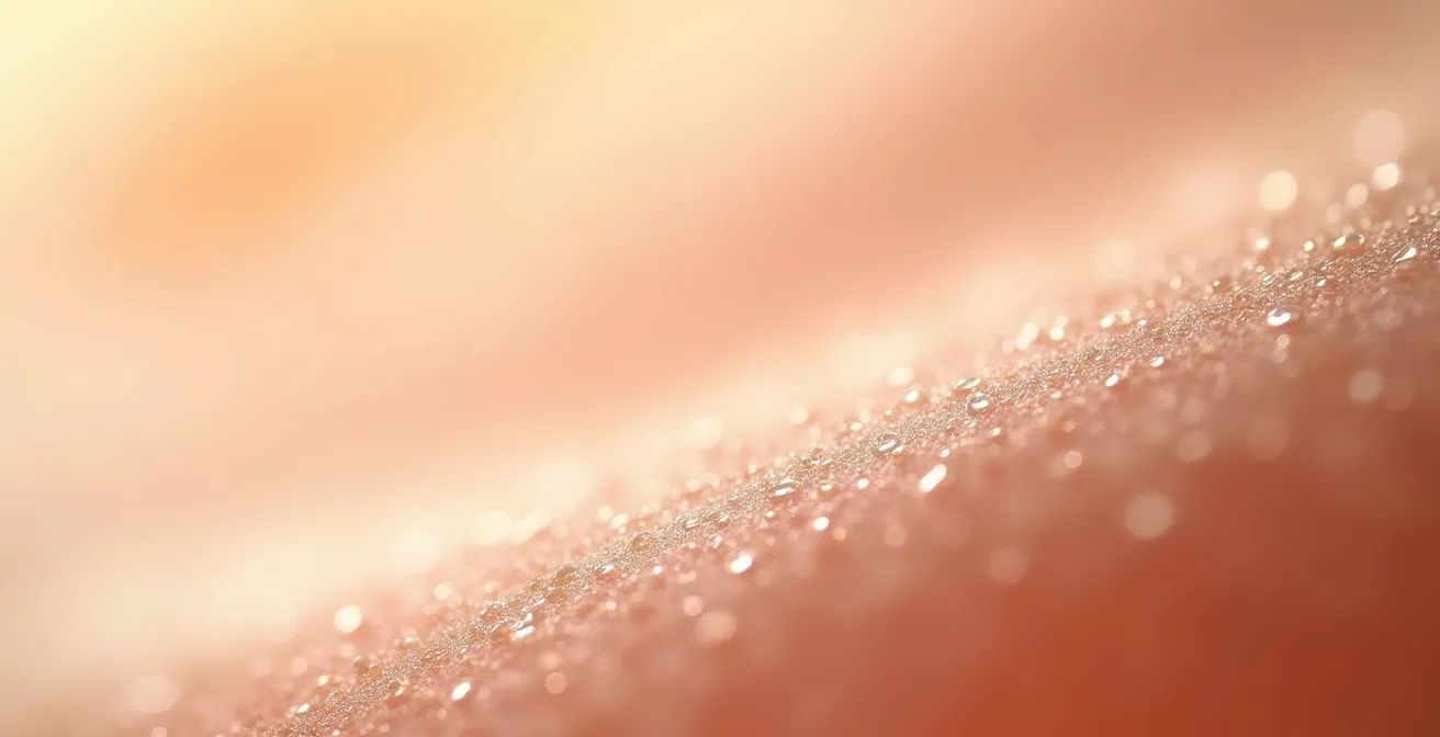 Vue anatomique des ligaments de Cooper dans le sein